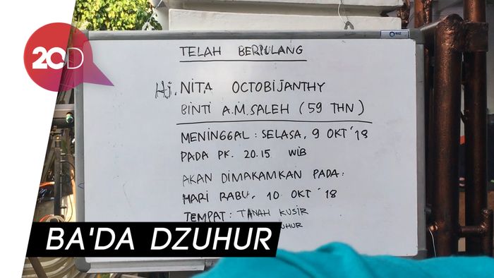 Istri Indro Warkop Dimakamkan di TPU Tanah Kusir Siang Ini