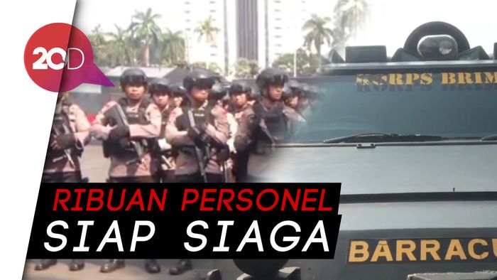 Jelang Amien Rais Diperiksa, Polisi Bersiaga Kawal Massa