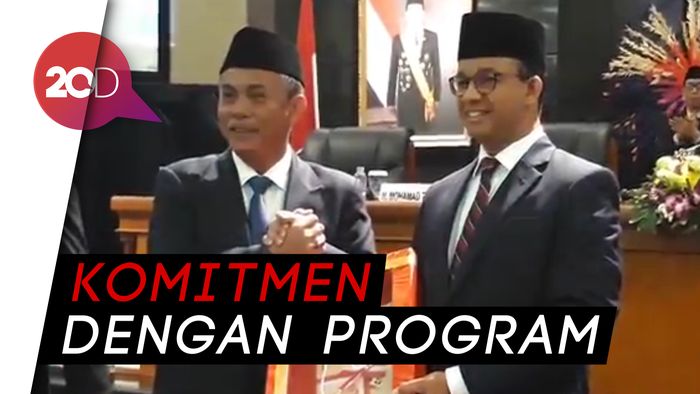 Jelang Setahun, Anies: Semua Rencana Akan Dieksekusi