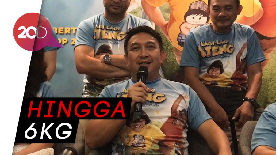 Perankan Sosok Ateng, Augie Fantinus Rela Naikkan Berat Badan