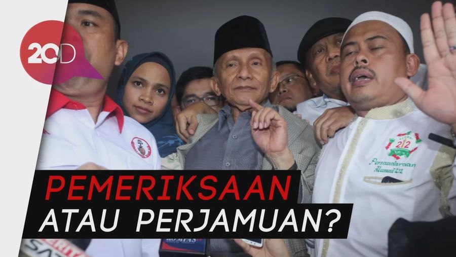 Suguhan Lezat di 6 Jam Pemeriksaan Amien Rais
