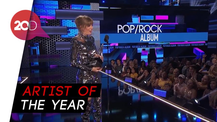 Taylor Swift Borong 4 Piala, Ini Daftar Pemenang AMA 2018
