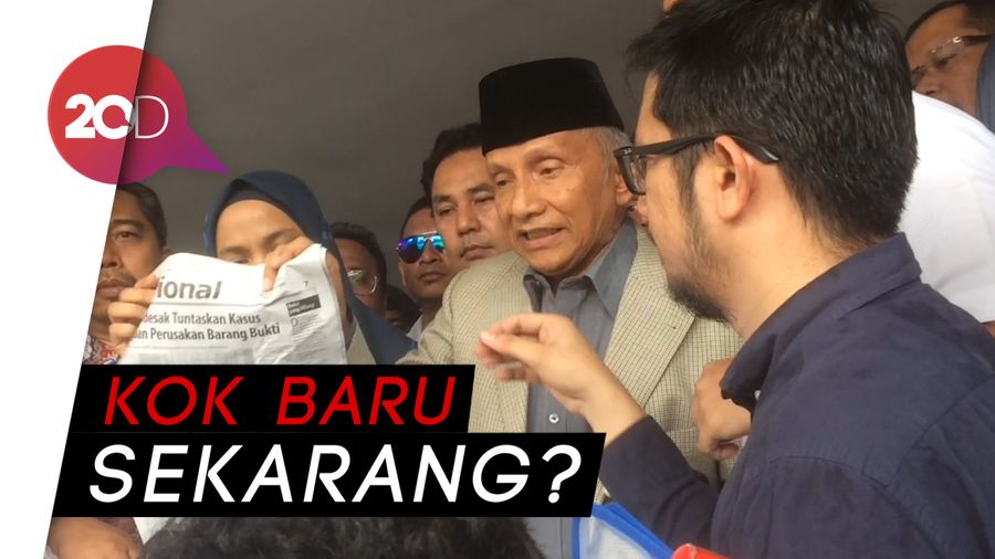 Amien Mau Ungkap Kasus di KPK, Tim Jokowi: Kenapa Tidak dari Dulu?