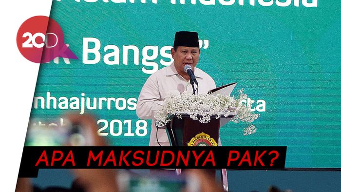 Copas Slogan Trump, Prabowo: Make Indonesia Great Again 
