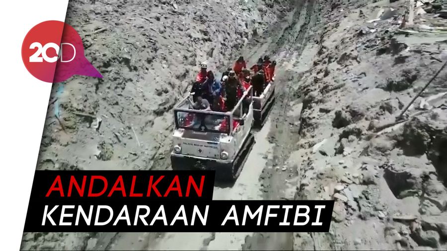 Medan Berlumpur Persulit Gerak Pencarian di Balaroa