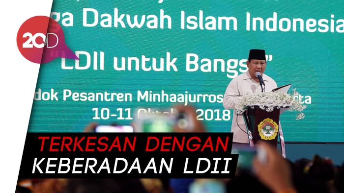 Prabowo Ngaku Grogi Saat Pidato di Depan Ulama