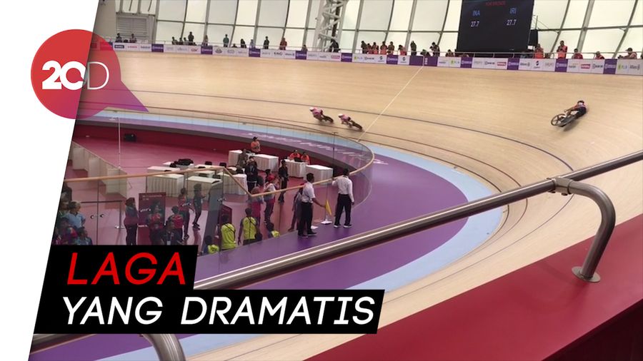 Sempat Terjatuh, Tim Paracycling Indonesia Sabet Perunggu