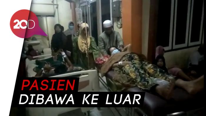 Digoyang Gempa, Pasien RSUD Sumenep Dievakuasi ke Luar Gedung