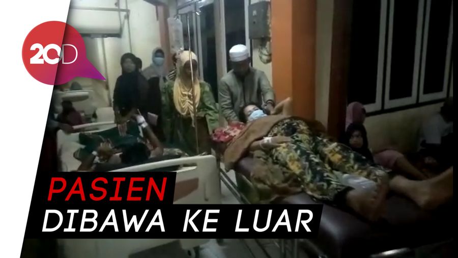 Digoyang Gempa, Pasien RSUD Sumenep Dievakuasi ke Luar Gedung