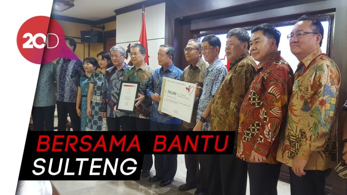 Taiwan Sumbang USD 500.000 untuk Sulteng 