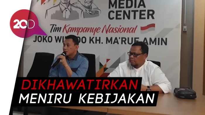 Prabowo Tiru Jargon Donald Trump, Tim Jokowi: Tidak Kreatif