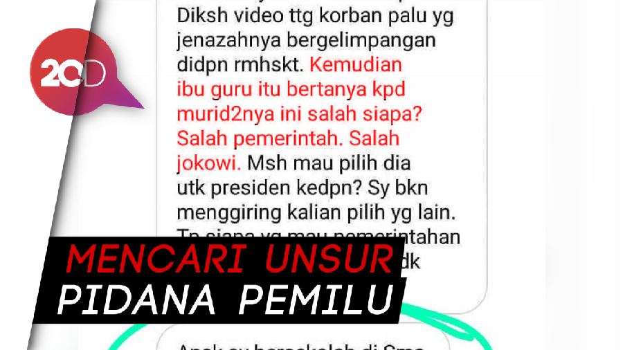 Bawaslu Panggil Guru SMA 87 terkait Doktrin Anti-Jokowi