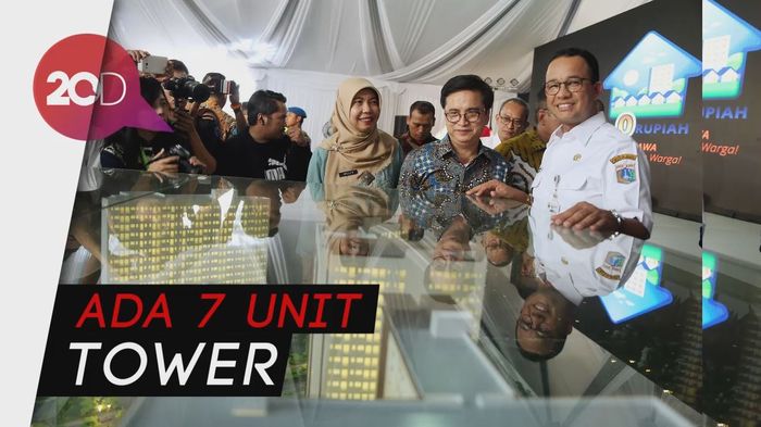 Berbentuk Rusun, Anies Luncurkan Rumah DP Rp 0 