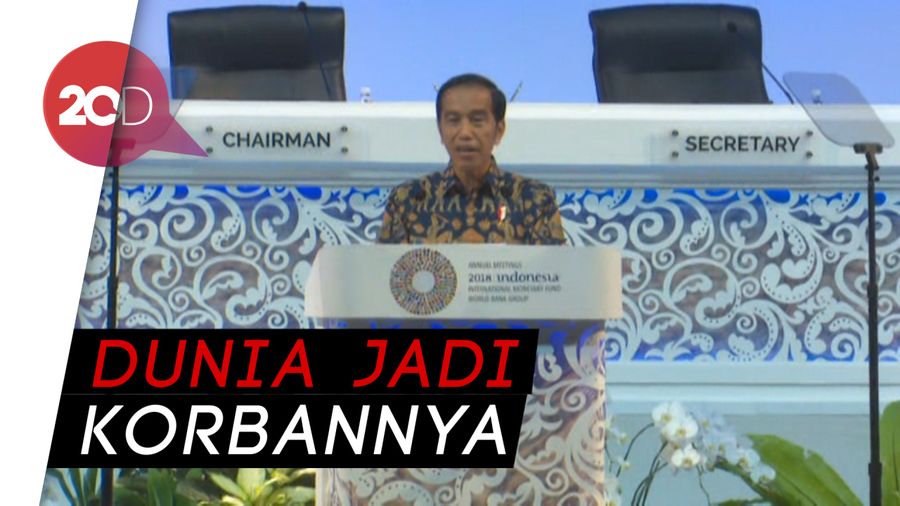 Jokowi Ramalkan Perang Perekonomian Dunia bak Game of Thrones