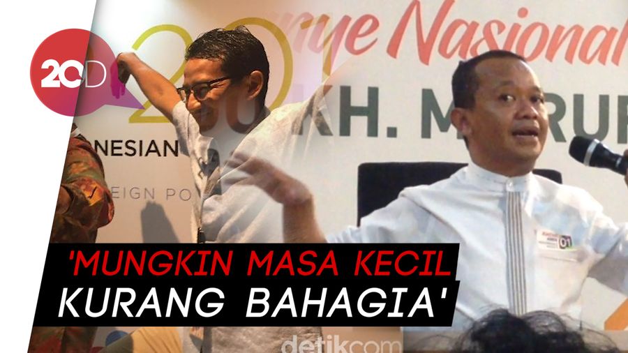 Kubu Jokowi Sebut Jurus Bangau Sandiaga Lebay!