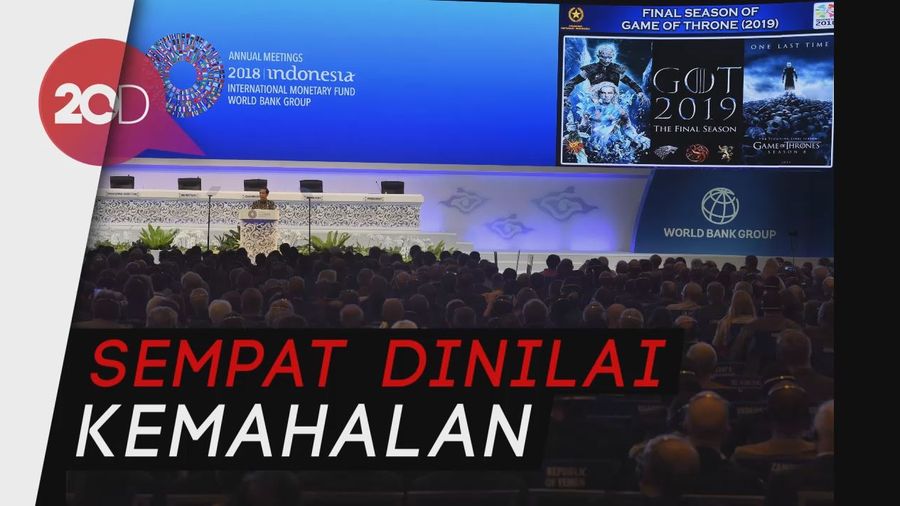 Pertemuan IMF-WB Hadirkan Investasi Rp 202,5 T, PDIP: Luar Biasa