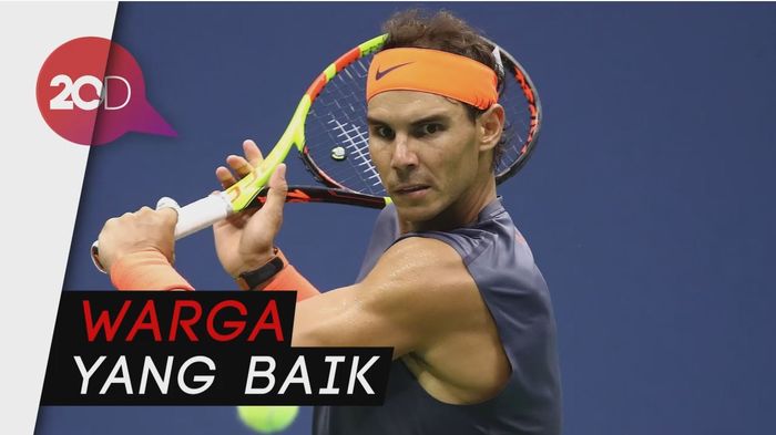 Petenis Rafael Nadal Ikut Bersih-bersih Lumpur Banjir Mallorca