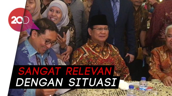 Prabowo di Acara PIM: Banyak Masalah Negara yang Diungkap