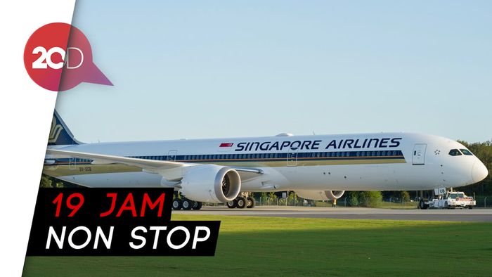 Singapore Airlines Luncurkan Penerbangan Terlama di Dunia