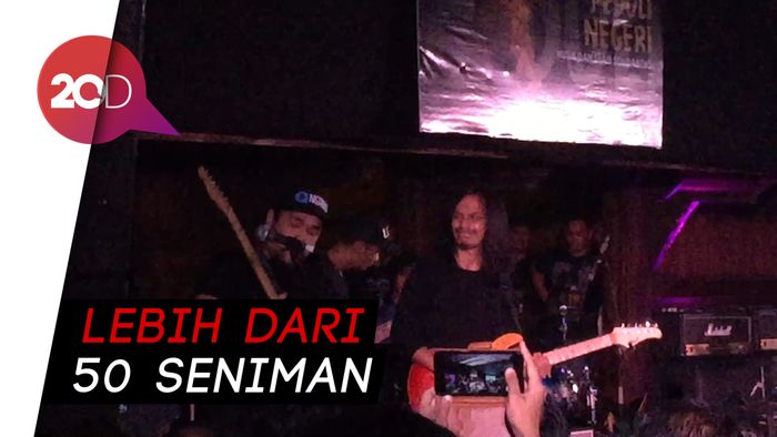 Gitaris Indonesia Satukan Suara Galang Dana Bantu Korban Gempa