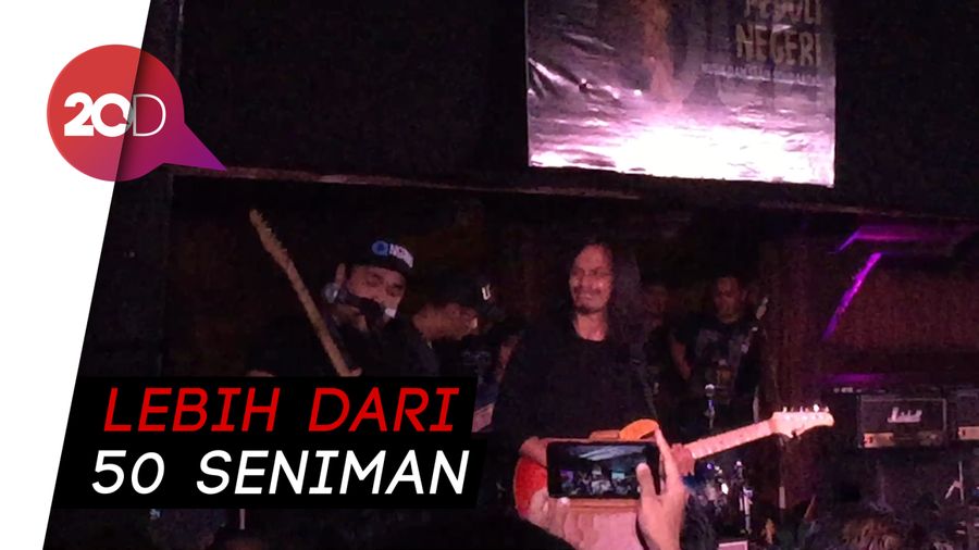 Gitaris Indonesia Satukan Suara Galang Dana Bantu Korban Gempa
