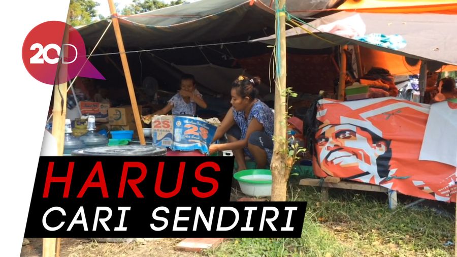 Keluh-Kesah Pengungsi Gempa Palu Susah Cari Bantuan