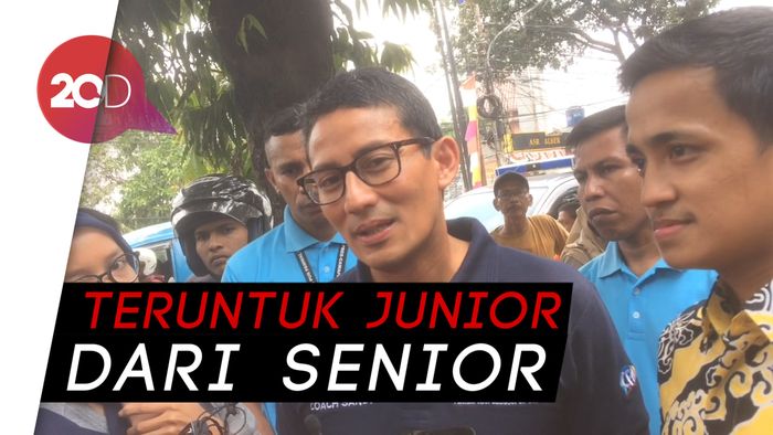 Pesan Sandi ke Bahlil: Jangan Saling Serang!