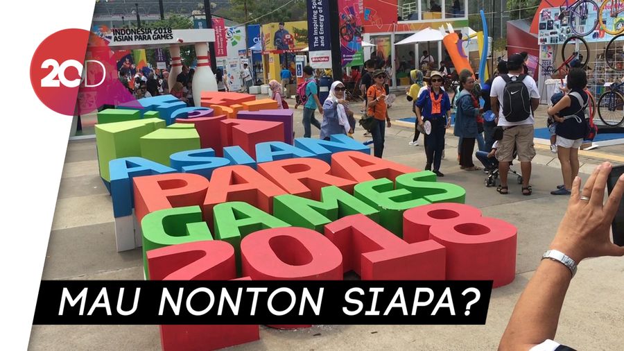 Ramainya Area GBK Jelang Penutupan Asian Para Games 2018