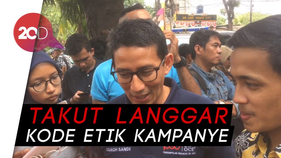 Takut Disemprit, Sandi Batal Jadi Pembicara di Acara Mahasiswa