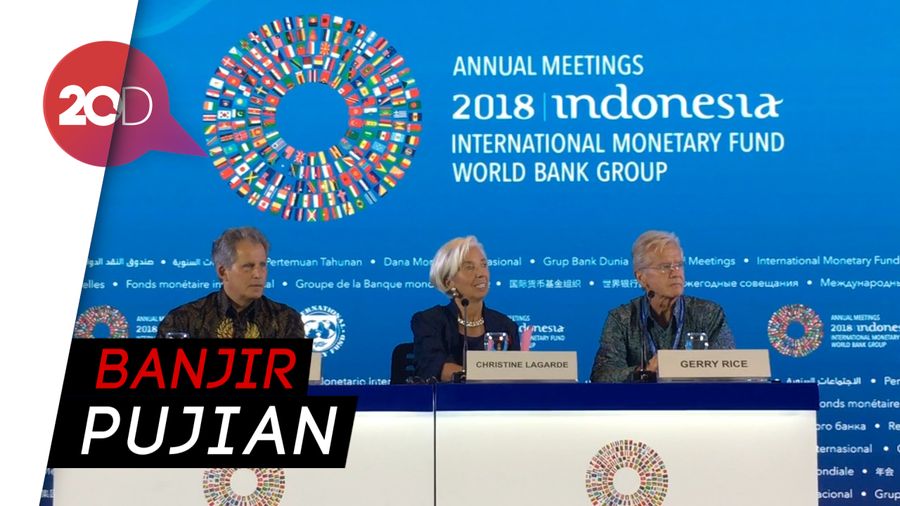  Indonesia Sukses Bikin Pertemuan IMF-World Bank Berkelas