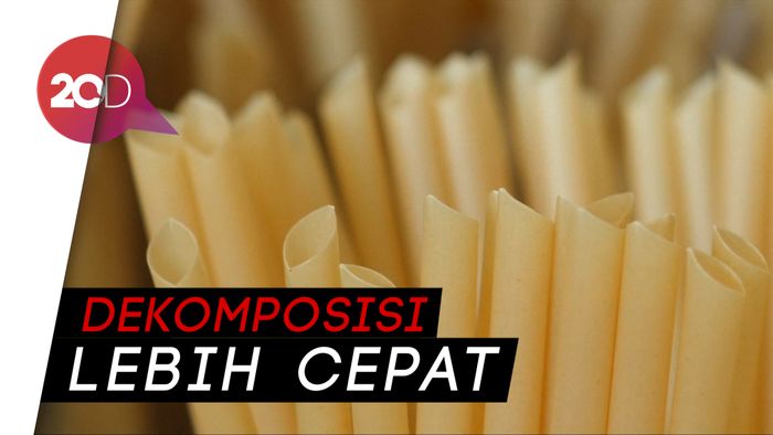 Sedotan dari Serat Tanaman Jadi Inovasi Kurangi Pencemaran Plastik