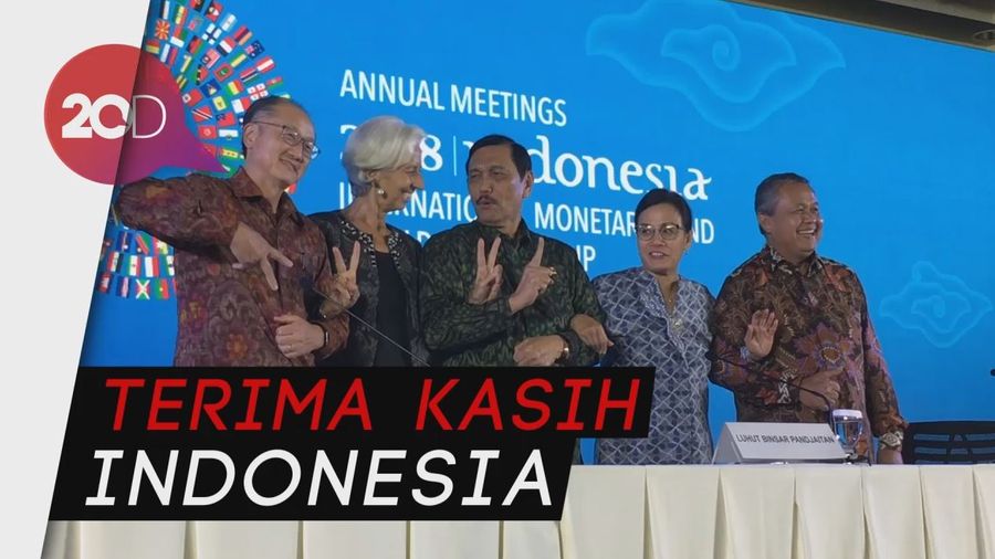 Pertemuan IMF-World Bank Ditutup dengan Manis