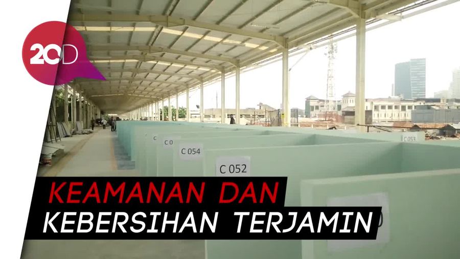 Harga Sewa Lapak Pedagang Skybridge Tanah Abang Rp 500 Ribu Per Bulan