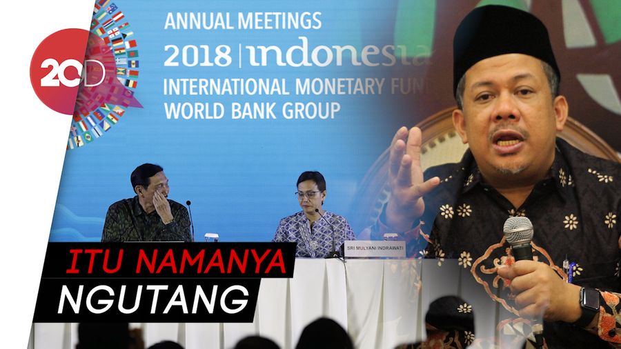 Fahri Komentari Pinjaman Rp 15 T dari Bank Dunia