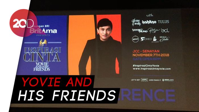 Gelar Konser, Yovie Widianto Gandeng Sejumlah Penyanyi Beken