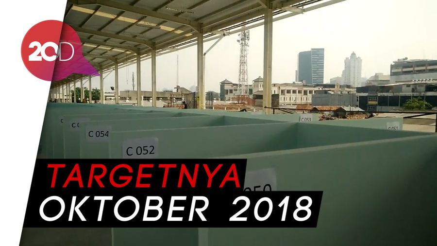 Pembangunan Skybridge Tanah Abang Terus Dikebut, Kini Sudah 78% 