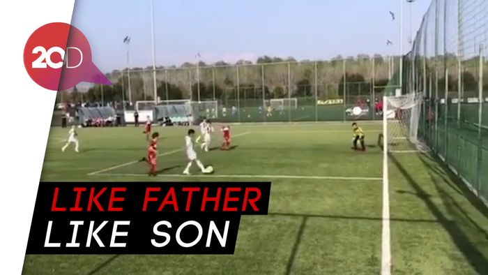 Skill Jempolan Anak Ronaldo
