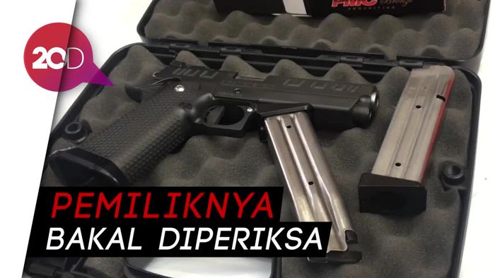 2 Tersangka Peluru Nyasar di DPR Pakai Senpi Pinjaman