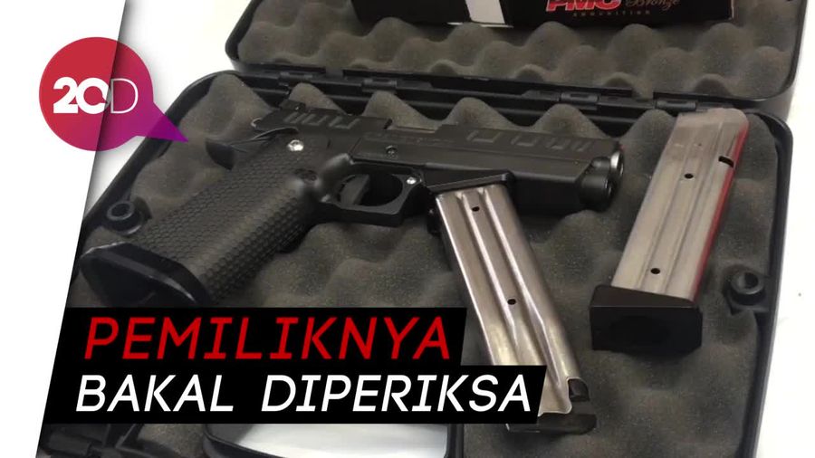 2 Tersangka Peluru Nyasar di DPR Pakai Senpi Pinjaman