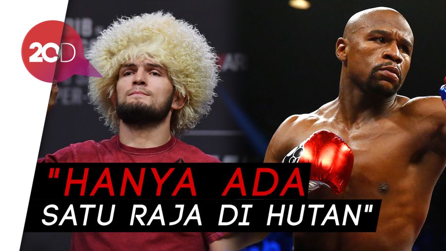 Bakal Bertarung, Mayweather Jawab Tantangan Duel Khabib!