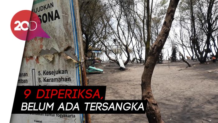 Ini Pantai Baru, Lokasi Sedekah Laut yang Dirusak Sekelompok Orang