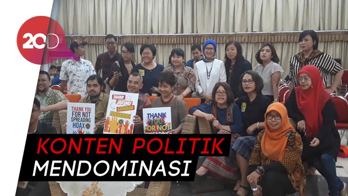 Mafindo: Dalam 3 Bulan, 230 Konten Hoax Beredar di Medsos