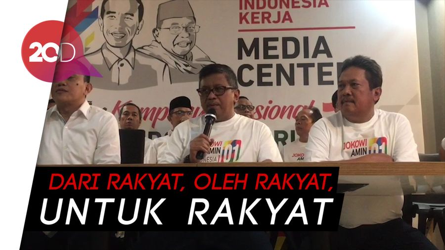 TKN Jokowi-Maruf Luncurkan Rekening Dana Kampanye