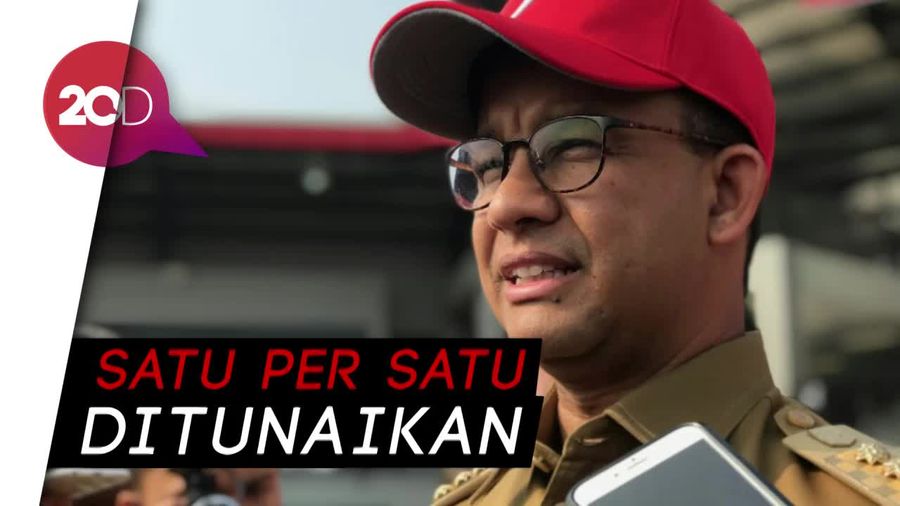 Setahun Pimpin Jakarta, Anies : Sebagian Janji Sudah Terlaksana