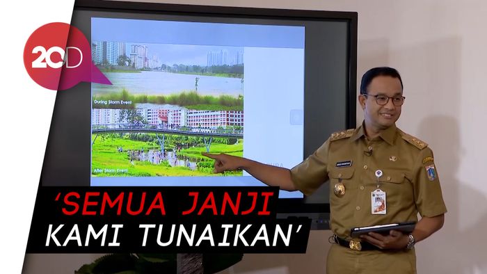 Setahun Pimpin DKI, Anies Bicara Janji yang Telah & Sedang Diwujudkan