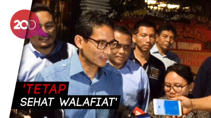 Ini Doa dan Harapan Sandiaga di HUT ke-67 Prabowo