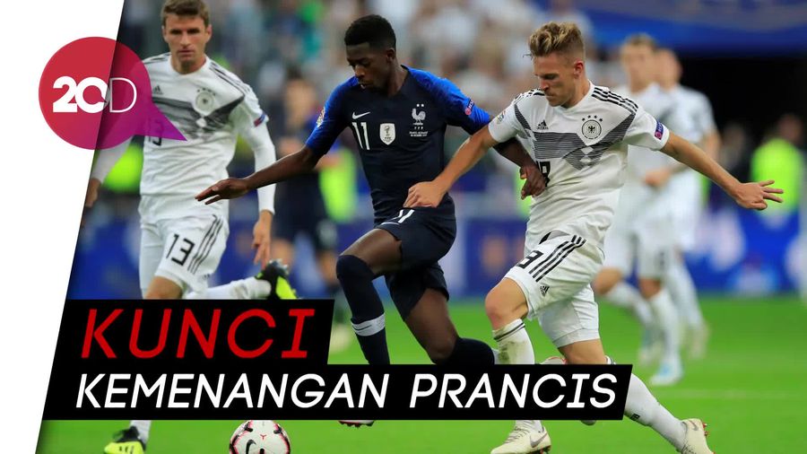 Deschamps: Prancis Lebih Pede dari Jerman