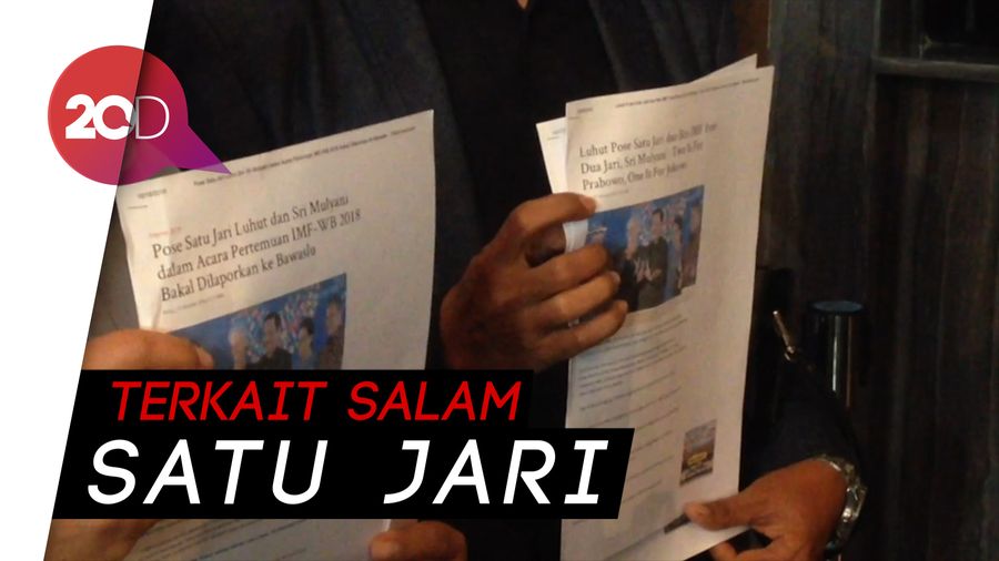 Dianggap Kampanye, Luhut dan Sri Mulyani Dilaporkan ke Bawaslu