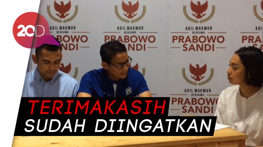 Disemprot Menteri Susi, Sandiaga: Itu Suara Rakyat