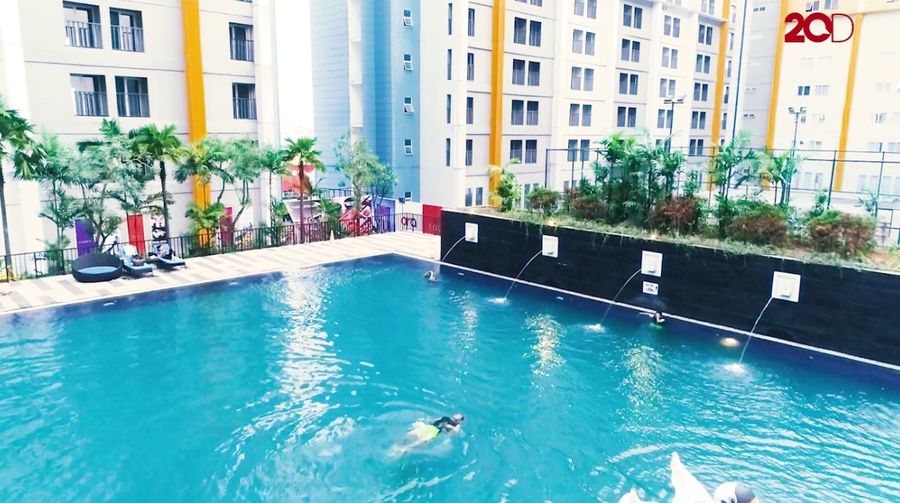 Wow! Hotel Ini Memiliki Kolam Renang yang Luas untuk Liburan
